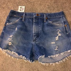 Vintage cut off wranglers
